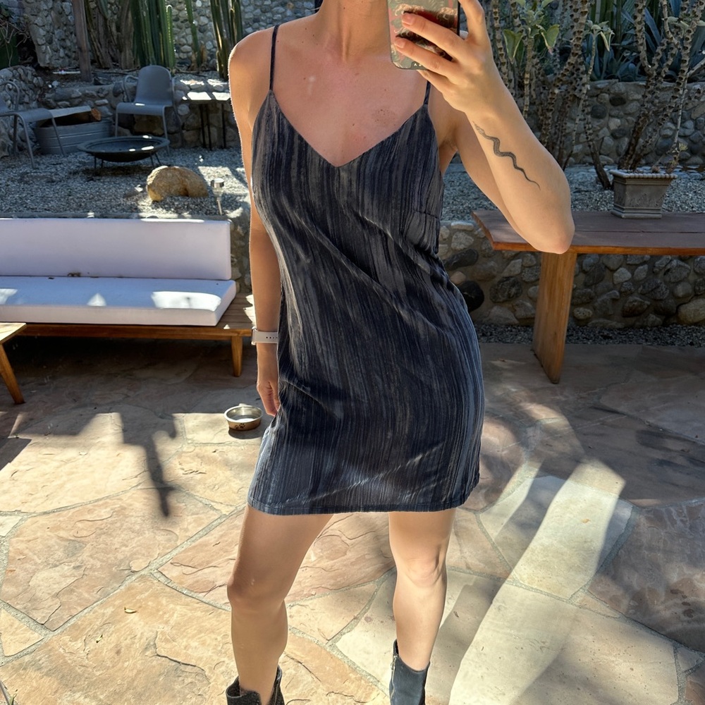 Elodie Velvet Mini Dress